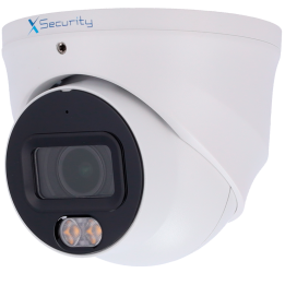 X-SECURITY XS-IPT982CA-8P-WIZCOLOR 8MP Turret IP Camera with PoE and Wi-Fi