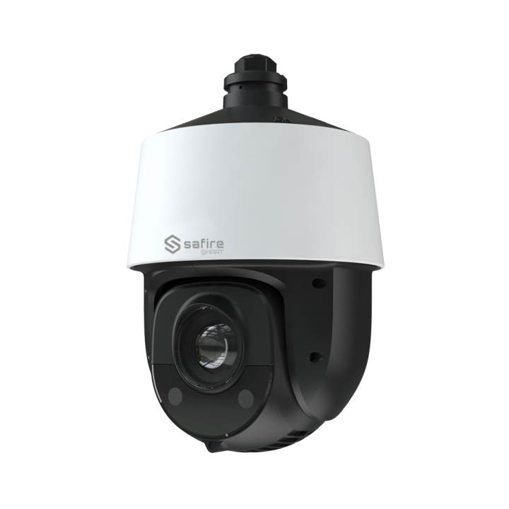 SAFIRE SMART SF-IPSD4025ITA-8E1 8MP IP/PoE Speed Dome PTZ Camera, 25x Optical Zoom, 150m IR, IP66