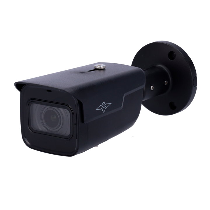 Цилиндрическая IP-камера X-SECURITY XS-IPB830ZSWH-4P-AI-BLACK, 4MP, с PoE и Wi-Fi