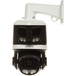 Камера сетевая Dahua SDT3E410-8P-MB-A-PV1 8MP+4MP 10x Starlight TiOC Панорамная и PTZ