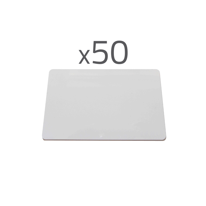 CARDCUBE RFID-CARD-50P 50 pakk RFID-kaarte – 125 kHz läheduse juurdepääsu juhtimiskaardid