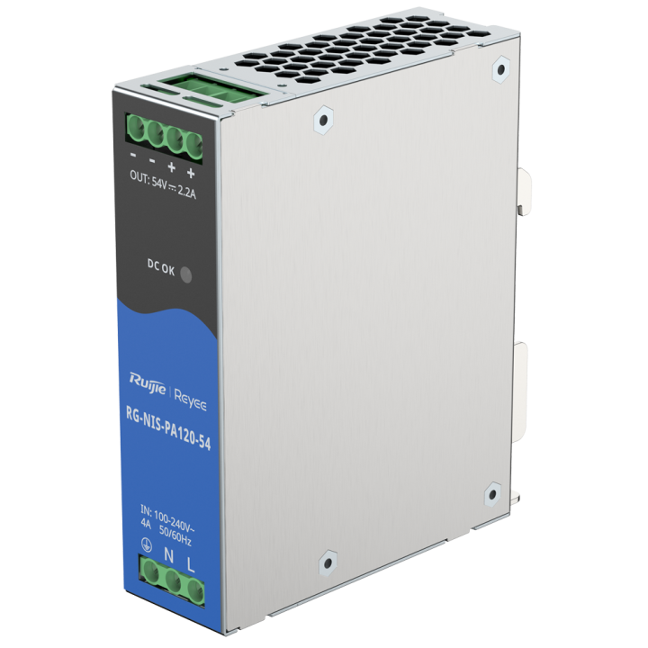 Блок питания REYEE RG-NIS-PA120-54, промышленный, 54V 2A 120W