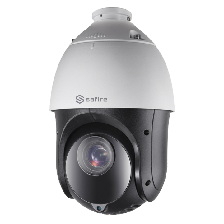 SAFIRE SF-IPSD6015UIWH-2 IP/PoE Speed Dome PTZ Camera, 5-75mm Motorized Zoom, IP66