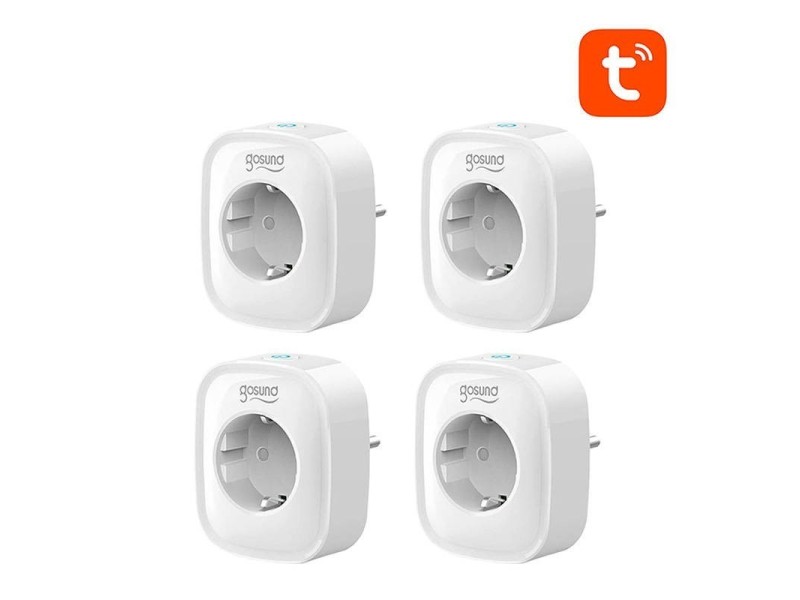 Smart ligzda WiFi SP1 (4-pack) Tuya Gosund