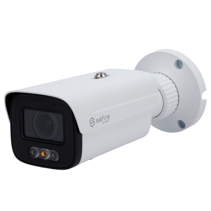 SAFIRE SMART SF-IPB580ZA-6E1-DL 6MP Bullet IP Camera with PoE, Wi-Fi, IP67, IR 50m, Dual Illumination