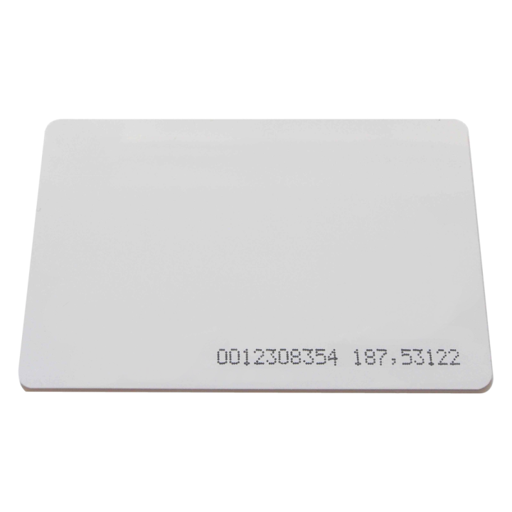 CARDCUBE 50XMFDS-CARD-EV3-8K-NP RFID Card (MIFARE Classic, 13.56 MHz, 8K)