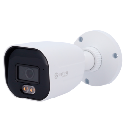 SAFIRE SMART SF-IPB080A-4E1-NIGHT 4MP Bullet IP kamera ar PoE, Wi-Fi, IP67, IR 30m, balto LED, iebūvētu mikrofonu