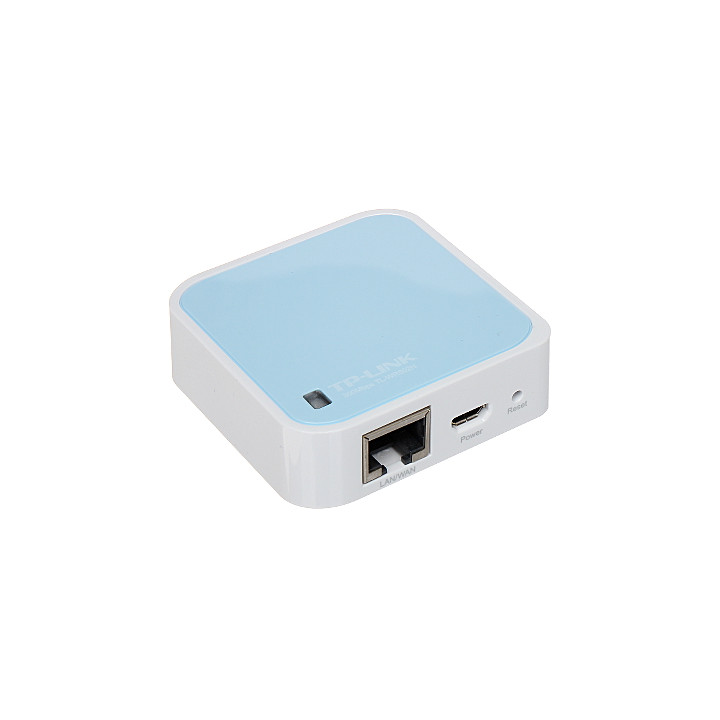 TP-Link TL-WR802N N300 Nano Pocket Wi-Fi maršrutētājs, 300 Mbps, 2,4 GHz, 10/100 Ethernet