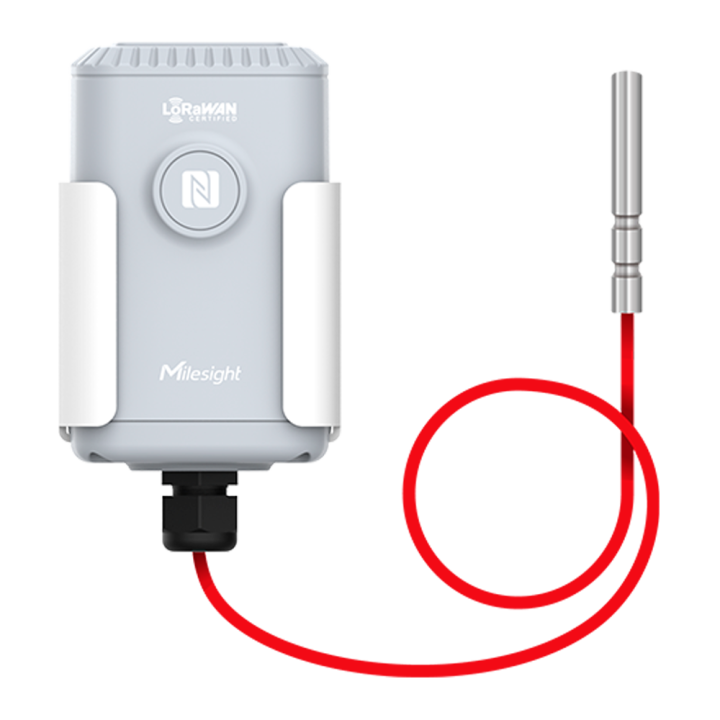 MILESIGHT MS-EM500-PT100-868M-T500 LoRaWAN Temperature Sensor Probe