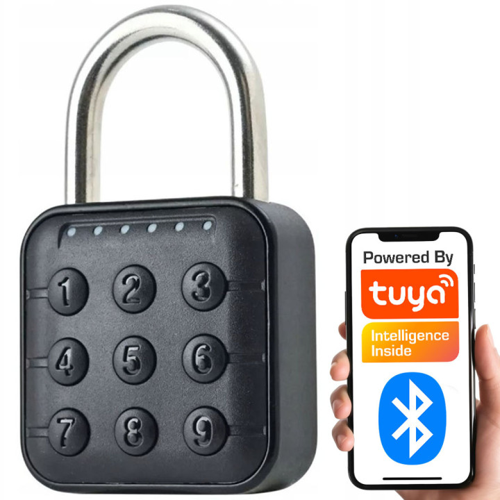 Smart Padlock BT akumulators TUYA