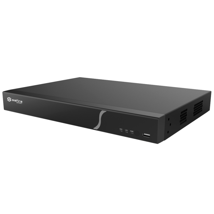 SAFIRE SMART SF-XVR8208A-HU 8 kanalų XVR įrašymo įrenginys 4K/8MP H.265 P2P