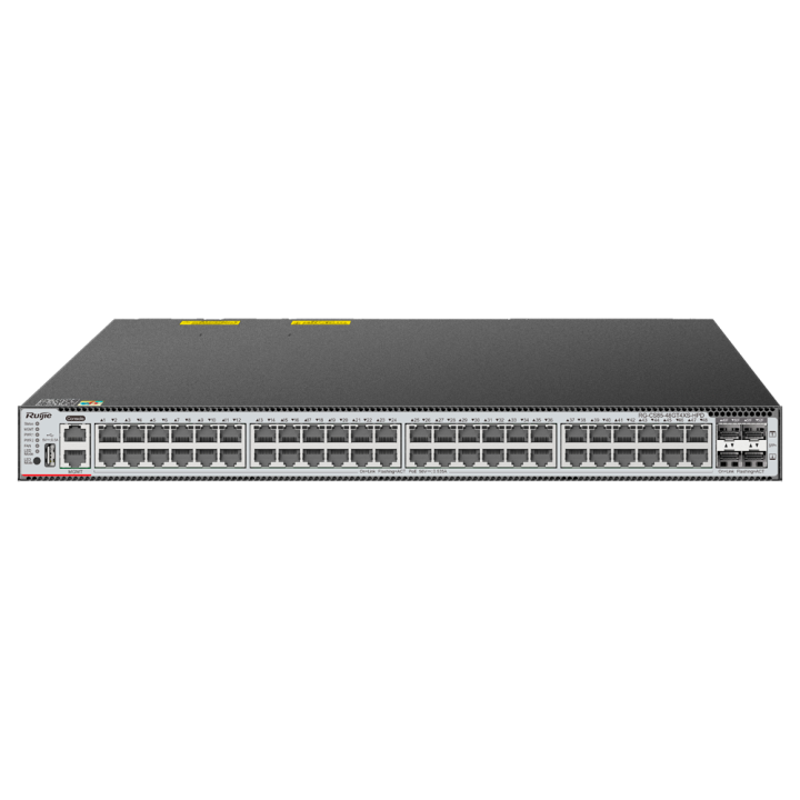 RUIJIE RG-CS85-48GT4XS-HPD Managed PoE+ Switch, 48x Gigabit + 4x 10G SFP+, 1000W PoE Budget