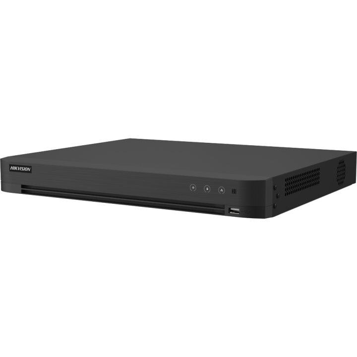 HIKVISION PRO iDS-7208HUHI-M2/XT/8A+8/4ALM 8-kanaliline XVR-salvesti, 8MP, H.265, heli 8/1