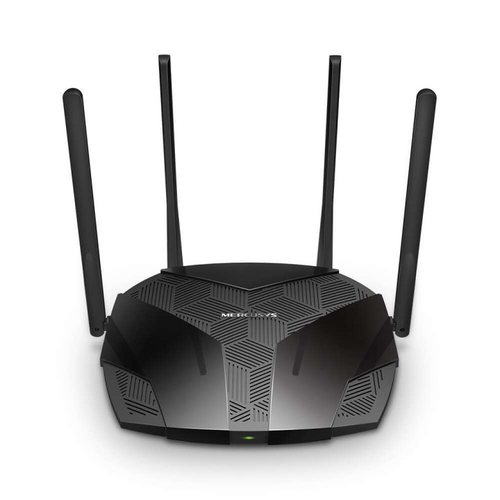 „Mercusys MR80X AX3000“ dviejų juostų „Wi-Fi“ 6 gigabitų maršrutizatorius