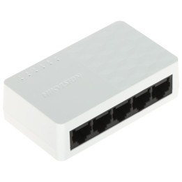 Hikvision DS-3E0505D-O 5 portu Gigabit neuzraudzīts slēdzis darbvirsmai