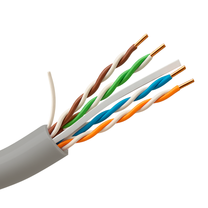 UNIVIEW UV-UTP6-300-BC24AWG-DCA-B-W Cat6 U/UTP Bulk Cable 300m White