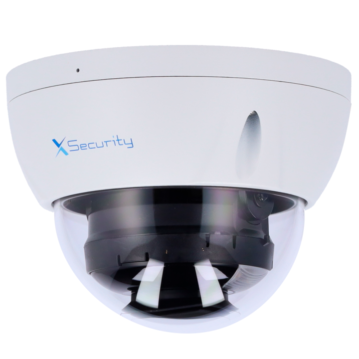 XS-IPD842A-4P-DL-WIZ X-SECURITY 4MP IP67 Dome IP/PoE Camera with Wi-Fi, IR 30m, Built-in Mic