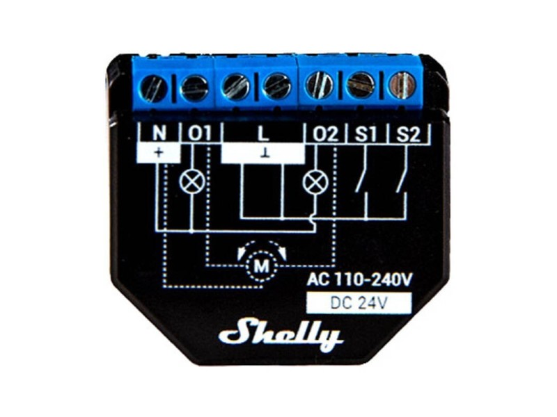 Wi-Fi Smart Switch Plus 2PM Shelly