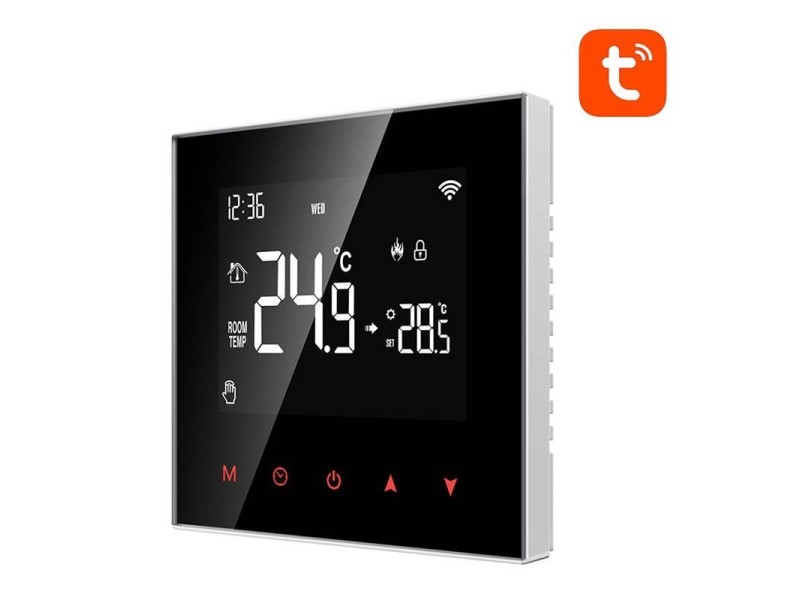 Smart Boiler Apkures Termostats ZWT100 3A Zigbee Tuya Avatto