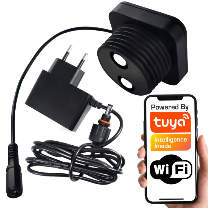 Smart Liquid Level Sensor Ultrasonic IP65 WiFi TUYA