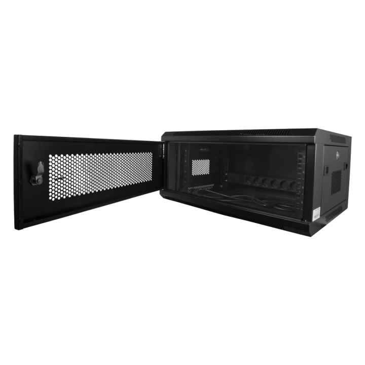 MARCA BLANCA RACK-6U-MESH 19" 6U seinale kinnitatav võrguuksega võrgukapp
