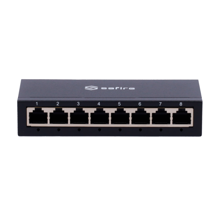 SAFIRE SF-SW08-G-M Managed Gigabit PoE Switch, 5 Ports
