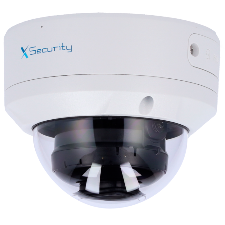 X-SECURITY XS-IPD842SW-4U-AI 4MP IP67 Dome IP Camera with PoE, Wi-Fi, AI, and microSD