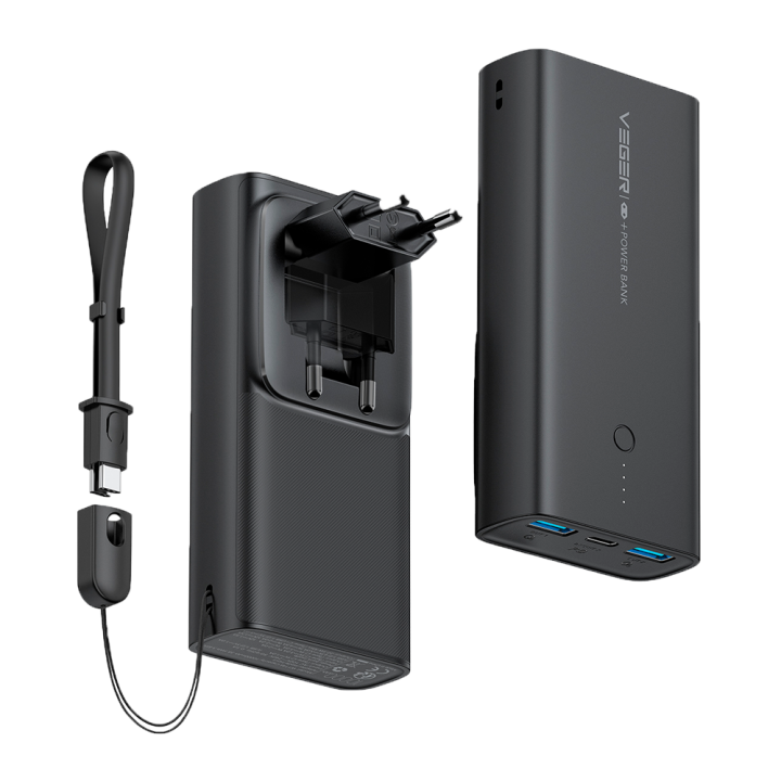 VEGER VG-W1146 Powerbank 5001 mAh Black