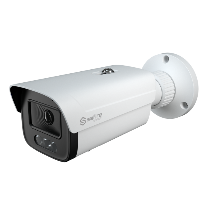 SAFIRE SMART SF-IPB380CA-4I1-SL 4MP Outdoor Bullet IP Camera with PoE, Wi-Fi, IR 40m, Dual Illumination
