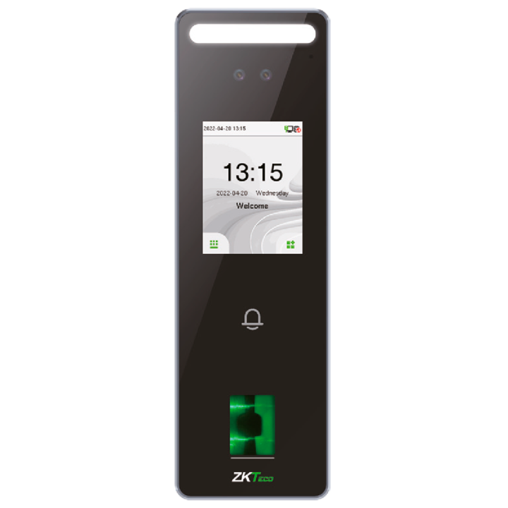 Считыватель ZKTECO ZK-SPEEDFACE-V3L-FP-W для распознавания лиц и отпечатков пальцев