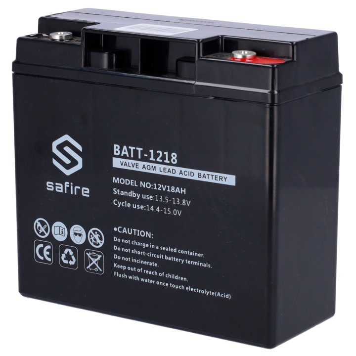 Аккумулятор/Пауэрбанк SAFIRE BATT-1218, 12V