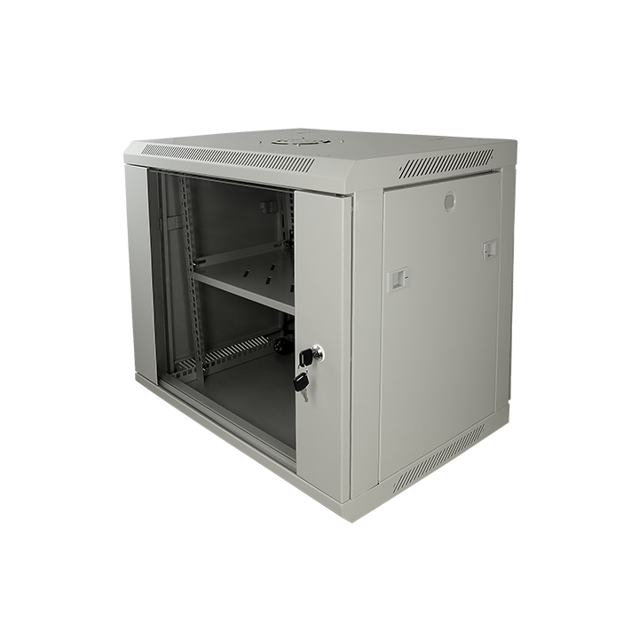 MARCA BLANCA RACK-9UG 19" 9U Wall-Mount Network Cabinet