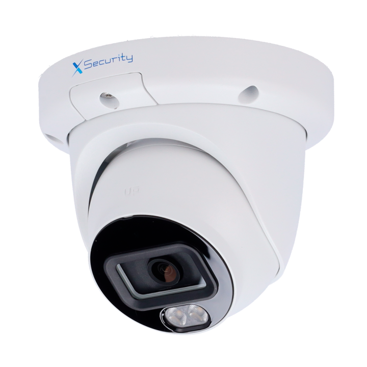 X-SECURITY XS-IPT744A-4U-DL-WIZ 4MP Turret IP Camera with Wi-Fi, PoE, IP67, 50m IR, Built-in Mic