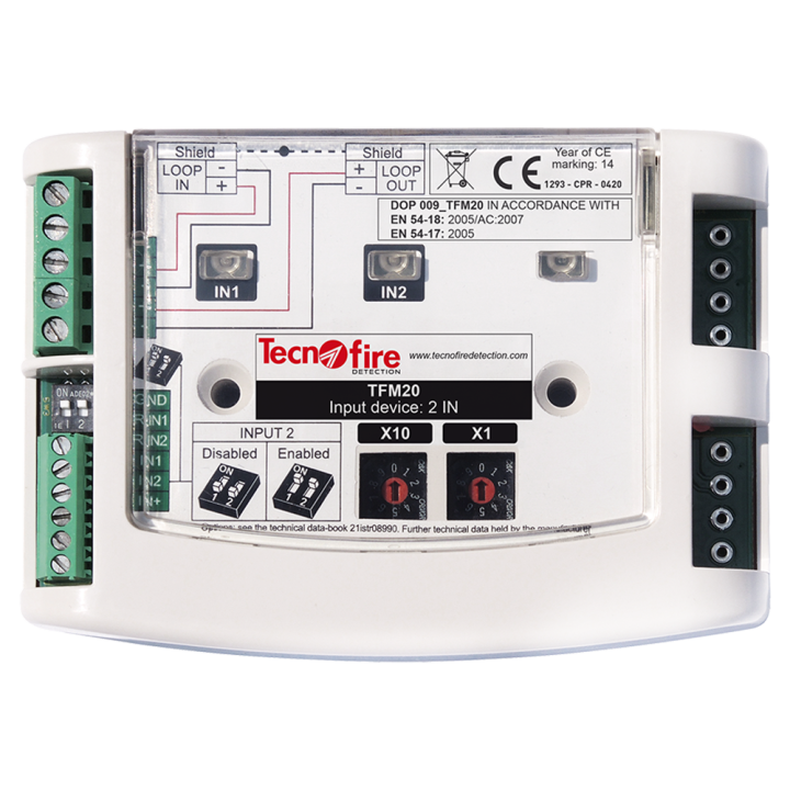 TECNOFIRE TF-TFM20 Smoke Detector