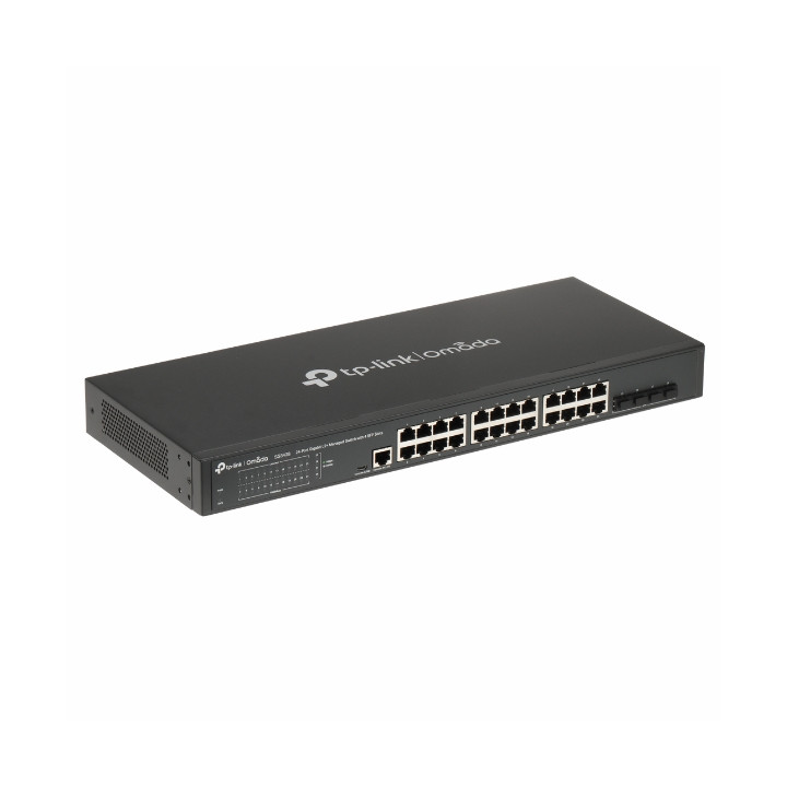 TP-Link SG3428 (TL-SG3428) JetStream 24-Port Gigabit L2+ Managed Switch with 4 SFP Slots