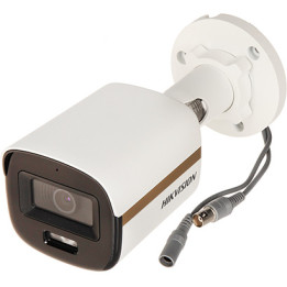 Hikvision DS-2CE10KF3T-LE(2.8mm) 3K ColorVu Dual-light PoC фиксированная мини-пуля камера IP67 для улицы