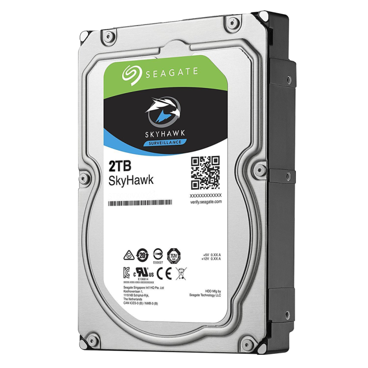 HDD DVR:lle HDD-ST2000VX017 2TB 24/7 SkyHawk SEAGATE