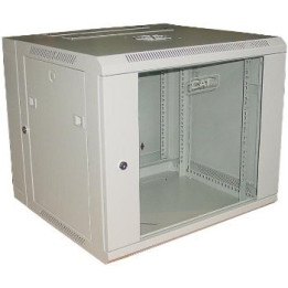 Сетевой шкаф CATlink / Digitus, 19", 9U, 600x600, двухсекционный, для настенного монтажа (RAL 7035)