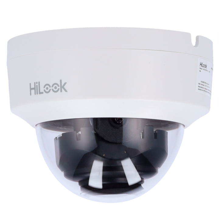 Купольная IP-камера HILOOK IPC-D121H-C 2MP для внутреннего использования с PoE и IR