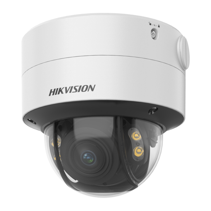 HIKVISION DS-2CD2747G2-LZS(3.6-9mm)(C) 4MP Outdoor Dome IP Camera with PoE, IP67, IR & White Light
