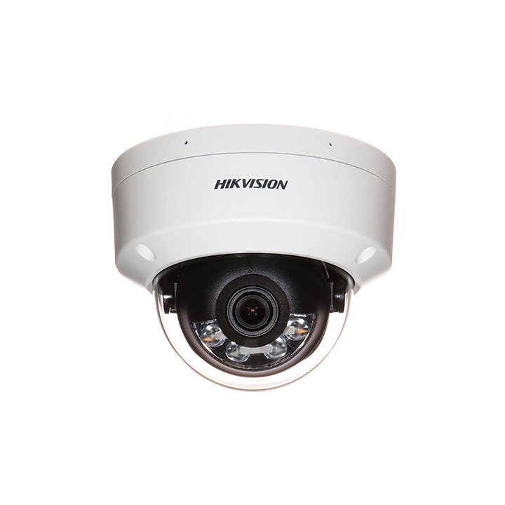 Hikvision DS-2CE50DF3T-VPLSE(2.8MM) 2МП HD-TVI купольная камера с Smart Hybrid Light, объектив 2.8 мм, уличная