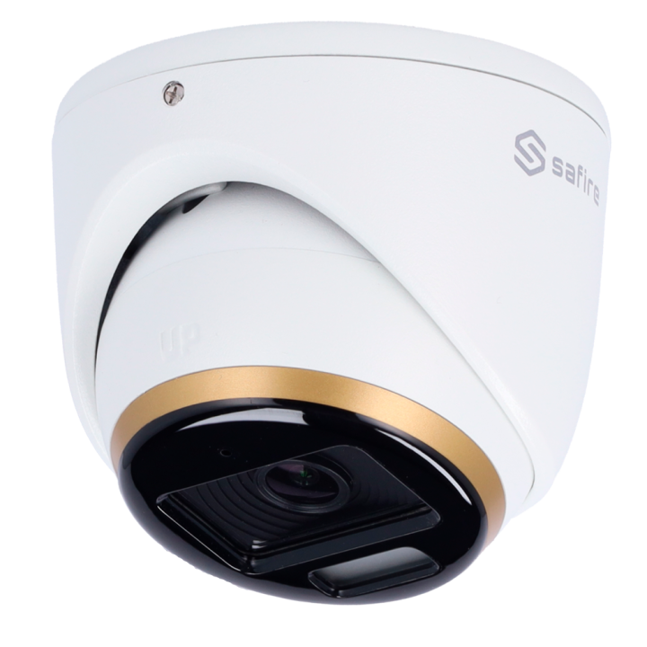 SAFIRE SF-T943WCA-2U4N1 2MP Turret IP Camera with PoE, IP67, WDR, Built-in Mic