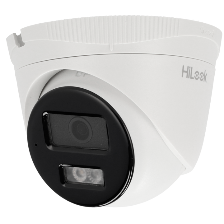 HILOOK IPC-T240HA-LUC(2.8mm) 4MP Turret IP Camera with PoE, IP67, IR & White Light