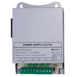 MARCA BLANCA DC12V5A-4-DIN DIN-rail Power Supply 12V 5A 60W