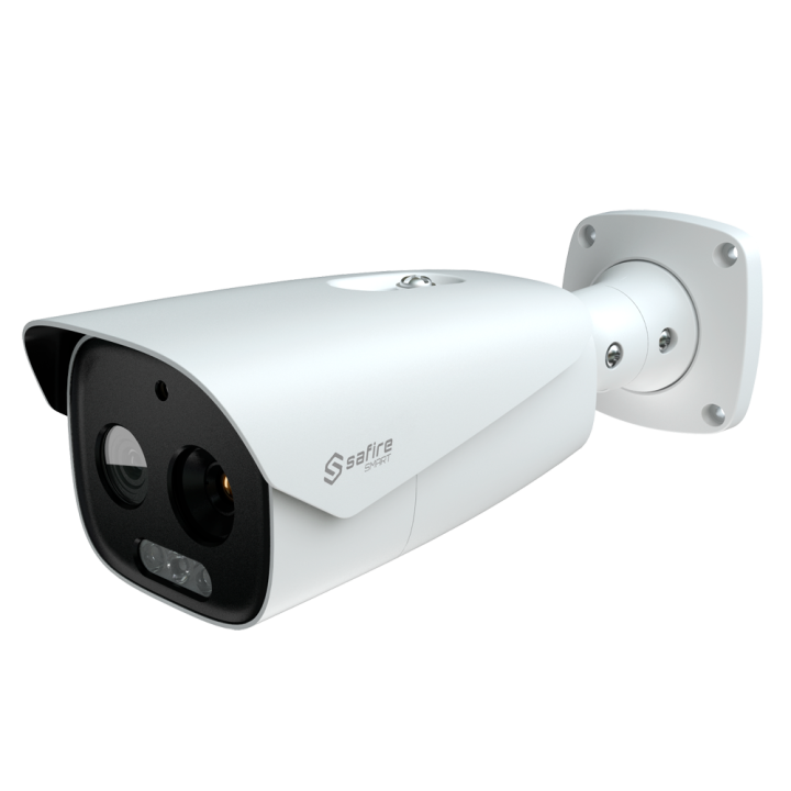SAFIRE SMART SF-IPTB384A-19D5 āra drošības ierīce ar Wi-Fi un PoE, IP66