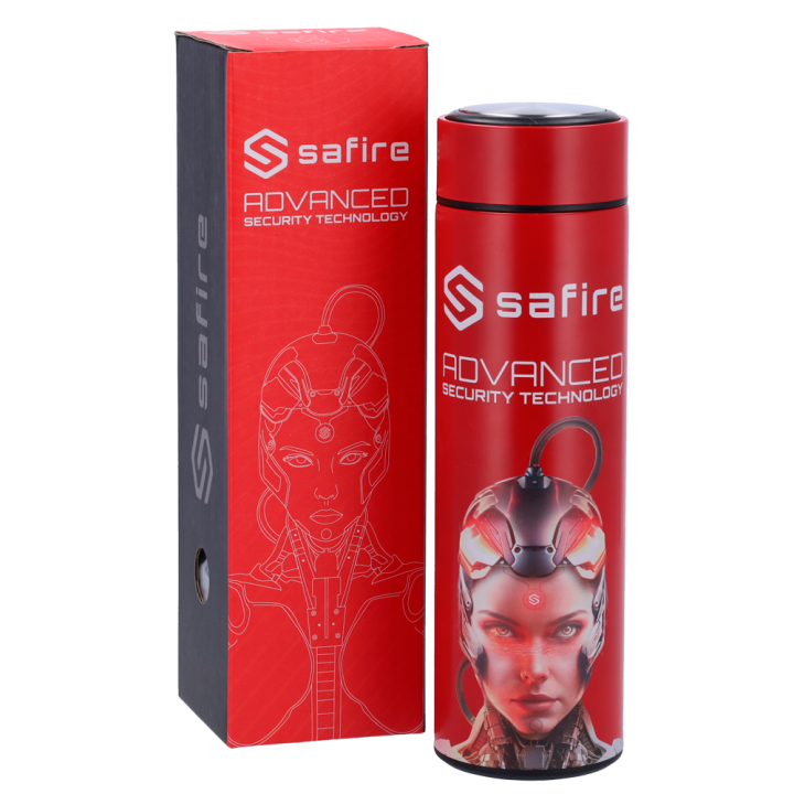 SAFIRE SF-BOTTLE-WOMAN NVR tinklo vaizdo įrašymo įrenginys, skirtas IP kameroms