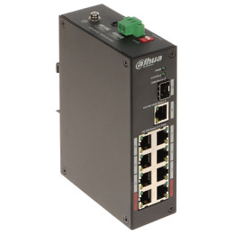 Dahua PFS3110-8ET-96-V2 10 prievadų PoE jungiklis