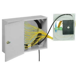 Шкаф Mantar MAN-SRS-30-40-13 для оптоволокна, настенный монтаж, 24 x SC Duplex, 48J