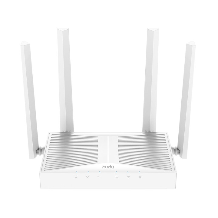 МАРШРУТИЗАТОР WR3000E Wi-Fi 6 2,4 ГГц, 5 ГГц 574 Мбит/с + 2402 Мбит/с CUDY