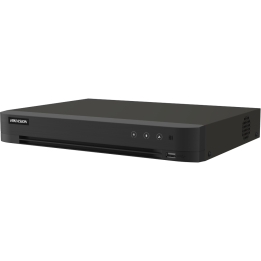 iDS-7204HUHI-M1/PXT/4A+4/1ALM HIKVISION PRO 4-Channel Hybrid XVR NVR/DVR with 8MP Recording and AI